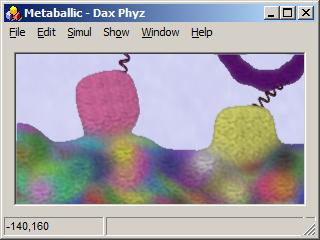 Dax Phyz metaballic stir scene